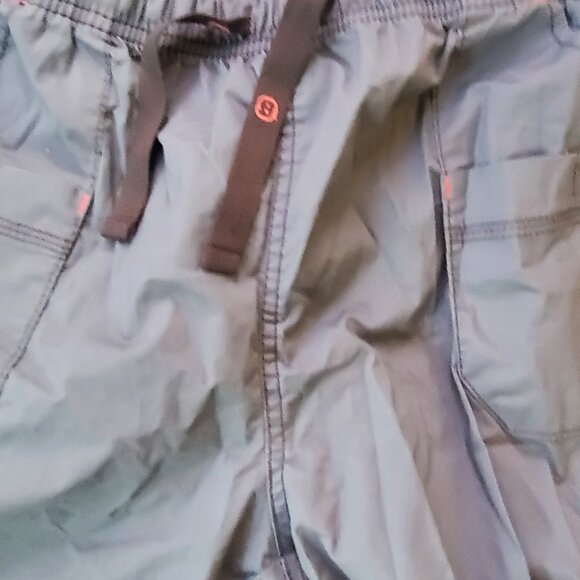 Spread Good Cheer size XL Pet gray cargo pull on drawstring scrub pants womens - Picture 2 of 2